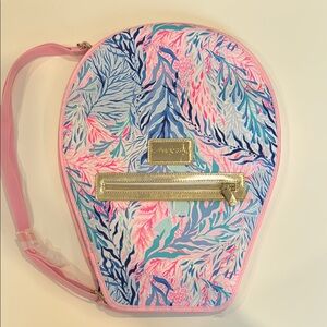 Lilly Pulitzer Pink and Blue Backpack Vibrant and Functional